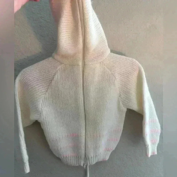 Quiltex Littleknits Beatrix Potter Jemima Puddle Duck Sweater 9M Zipper Warm - Picture 3 of 6